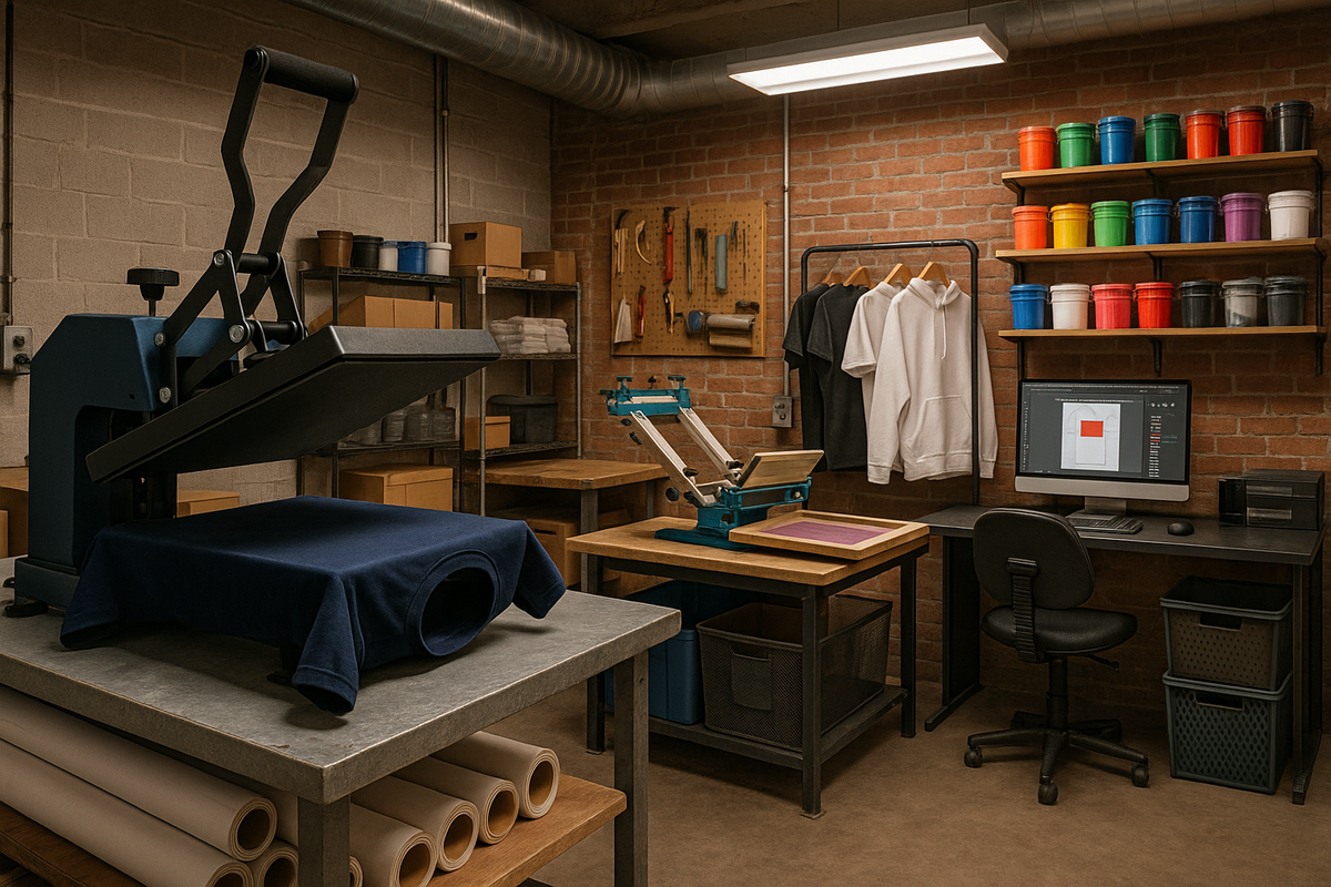 Custom apparel printing studio – DTF, DTG & screen printing – Canada & USA
